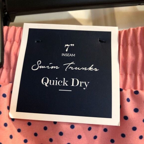 CLUB ROOM - NWT - M Sz M Swim Trunks w/Quick Dry Fabric & Built-In Liner. - Picture 5 of 15